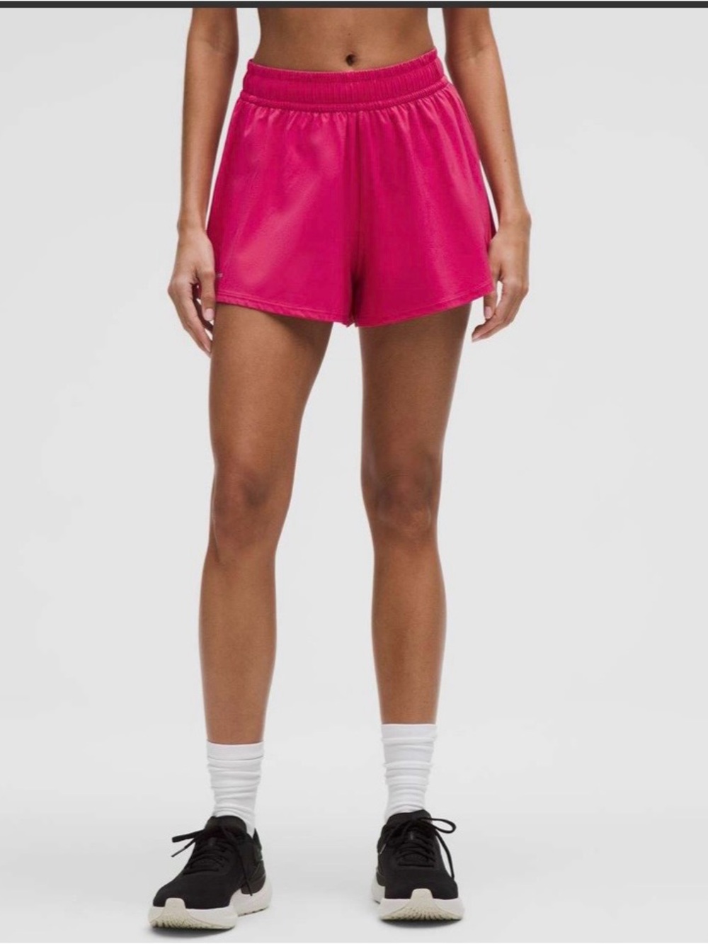 🍋Women’s Lululemon Pace Crush High-Rise Short 2.5" XS Raspberry Coulis W7DFVS🍋